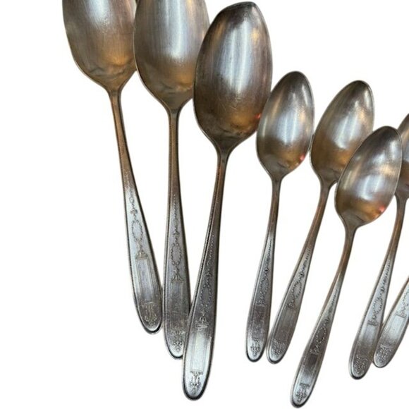 Silverplated Stainless Steel Flatware Set 27-Piece Service For Six - Picture 12 of 13